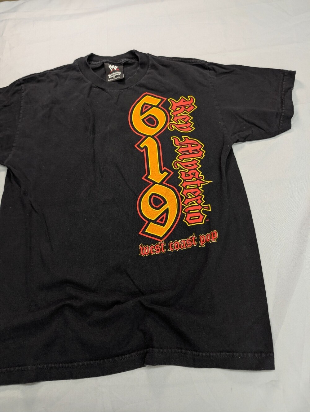 Rey Mysterio 619 WWE Wrestling T-Shirt Vintage 2002 Black M